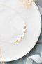 Heliophilia Silver Collar Dorado y Blanco con Colgante de Aleación